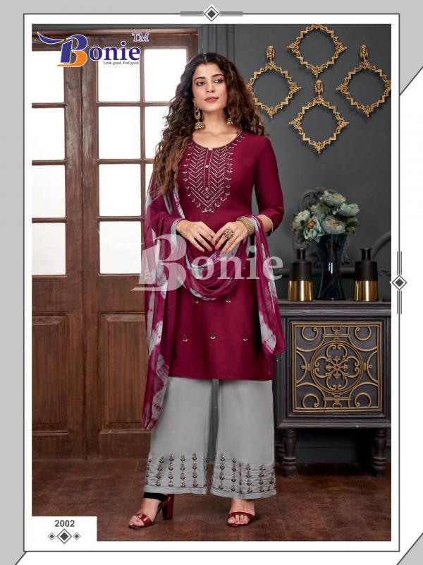 Bonie Stuti 2 Fancy Designer Rayon Readymade Collection